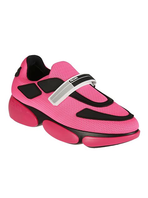 light pink prada shoes|pink prada sneakers for women.